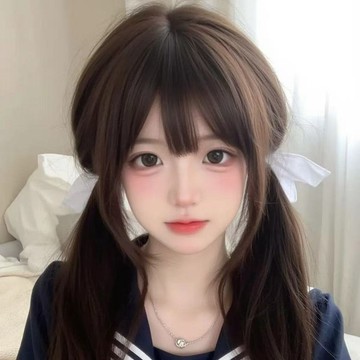 臺灣/✨假髮 女長髮假髮Lolita萌妹長直髮仿真棕色黑色70cm可扎可散長直髮全頭套jk