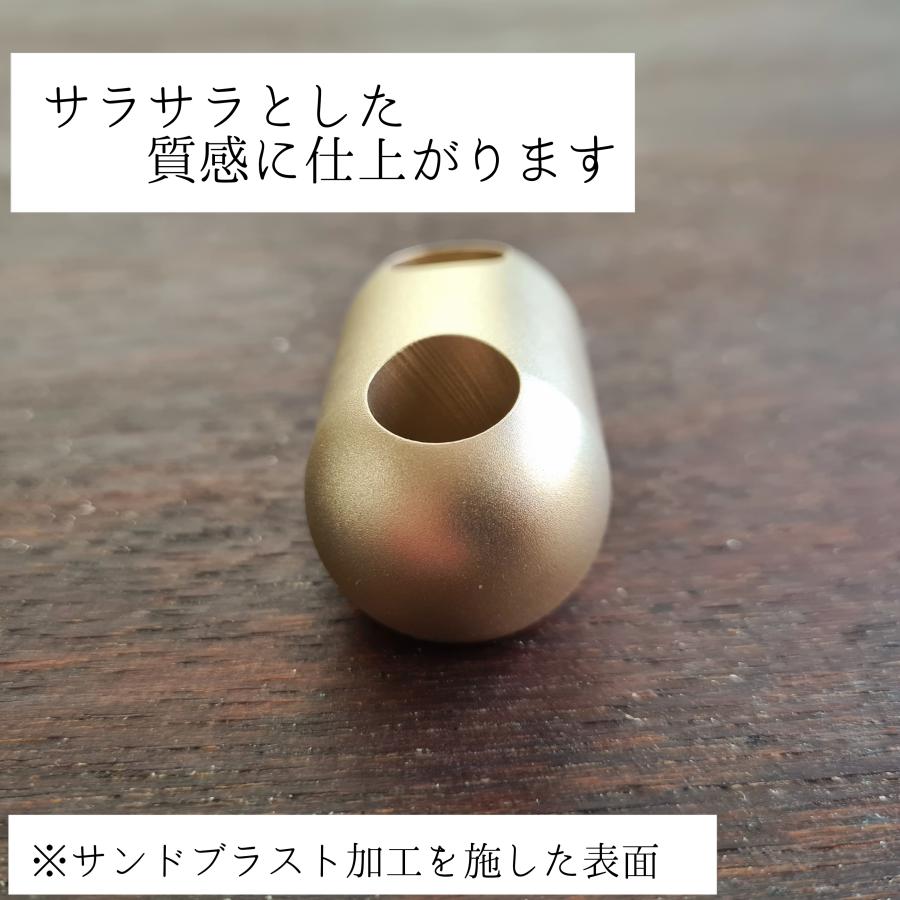 ペン スタンド  真鍮 ホルダー 立て たて 収納 オシャレ ディスプレイ かわいい 整理  金属 アンティーク フロント 高級感 タッチペン D32H43 日本製 kmetal