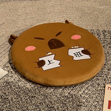 預購【家寵LOVEHOME】 LOVEHOME 水豚記憶枕坐墊  水豚君坐墊 記憶枕坐墊 坐墊 屁墊  靠枕 靠墊 椅墊 辦公室 居家 - 上班