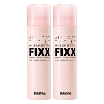 so natural 台灣公司貨 FIXX 定妝噴霧  2瓶  120ml