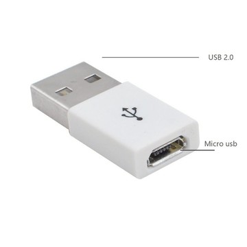 Micro USB 公 母  轉 USB 公 母  充電 數據 轉換頭 轉接頭