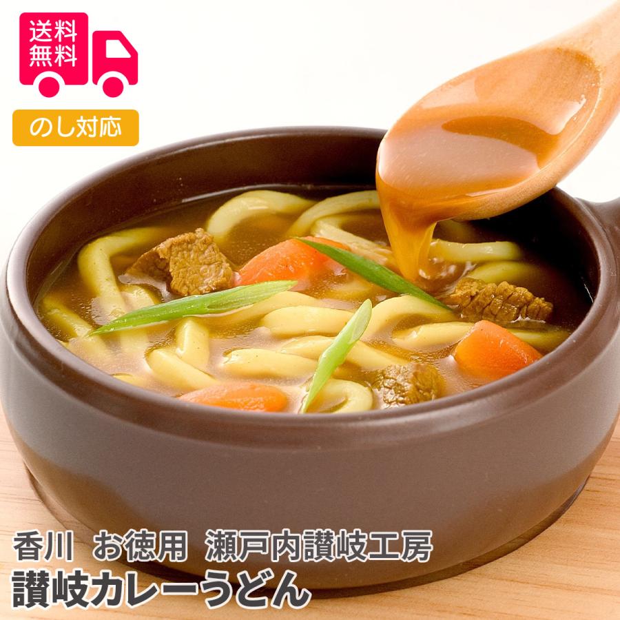 香川 お徳用 瀬戸内讃岐工房 讃岐カレーうどん プレゼント ギフト 内祝 御祝 贈答用 送料無料 お歳暮 御歳暮 お中元 御中元