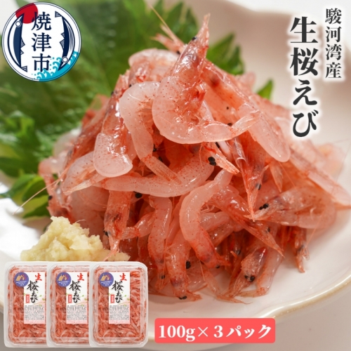 a10-679　焼津特選 生桜えび100g×3