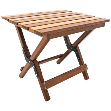 Lifecode 生活密碼 兩用小桌椅  櫸木實木  折疊收納  雙色  40x33.5x34.5cm