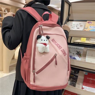 書包女初中生韓版小眾設計感大容量學生背包男高中生大學生雙肩包