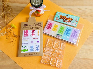 透命印章-小熊軟糖套色印章 CPS-052