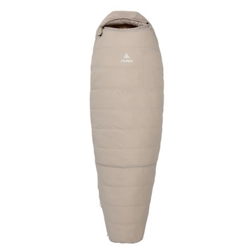 ATUNAS 歐都納 800 PRO野放羽絨睡袋 R A1SBEE04  奶油灰 + 焦糖  1個