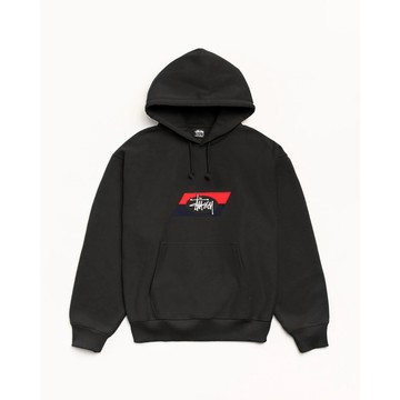AirRoom正品現貨 2025AW STUSSY DOUBLE STRIPE HOODIE 正面 字體 LOGO 帽T