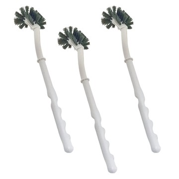 UdiLife 優的生活大師 hold掛刷馬桶清潔刷 特殊彎型刷頭 防滑握柄 吸盤式掛勾  3支