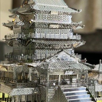 台灣出貨🔥 高難度拼圖 金屬拼圖 3D金屬立體拼圖 滕王閣模型3D金屬拼圖DIY手工立體拼圖拼裝玩具益智玩具生日禮物
