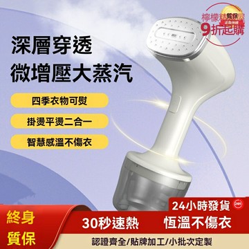 【高溫速熨】手持掛燙機 蒸汽熨斗 家用熨燙機 便攜迷你 旅行宿舍必備 自動除垢 乾溼兩用 快速平皺