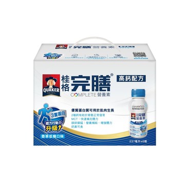 QUAKER桂格完膳營養素高鈣配方6入