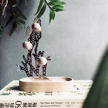 【換季特賣】蕨對置物掛架 - 玉山地刷子|飾品架 女友 送禮 情侶