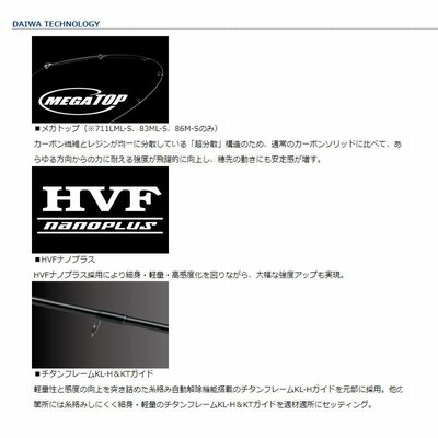 ダイワ エメラルダス MX 83ML-S・E エギング ロッド | LINE