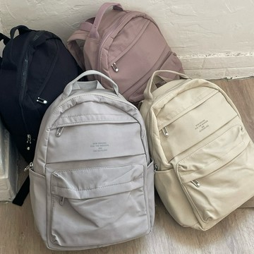 o’to shop 歐兔 ꪔ̤̥ꪔ̤̮ꪔ̤̫ 低飽和尼龍後背包 | 學生後背包 大容量後背包 免費送禮包裝