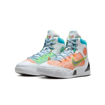 Nike Kobe 9 Elite Protro What The 2025 White GS 白橙綠 高筒 籃球鞋 大童鞋 HJ9446-100