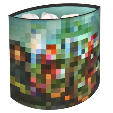 REMEMBER 韋斯特 雙面塗層紙筒 (36x21x35cm)  綠光森林  1個