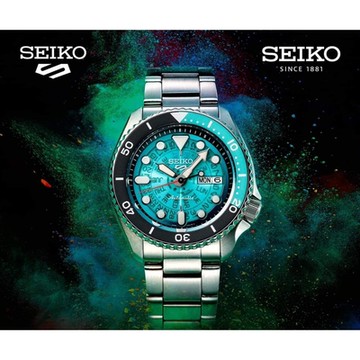 SEIKO 精工 5 Sports 1970復刻 機械腕錶-4R36-13N0B(SRPJ45K1)_SK043