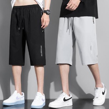 【Heart:W 新職人】★薄款冰絲透氣短褲(男裝/五分褲/休閒褲)