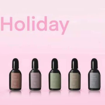 日本正品Holiday噴繪凝膠專用彩繪凝膠噴繪膠美甲工具套裝限定色