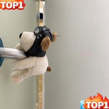 🔥限時熱銷🔥爆款掌門狗門擋 可愛ins風 卡通 免打孔門把手防撞墊 家用毛絨門阻防撞神器 新款家用防撞用品 門把手裝