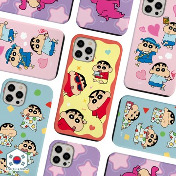 韓國正版KR｜蠟筆小新百變服裝 iPhone雙層保護殼 防摔殼 手機殼 Unicorn