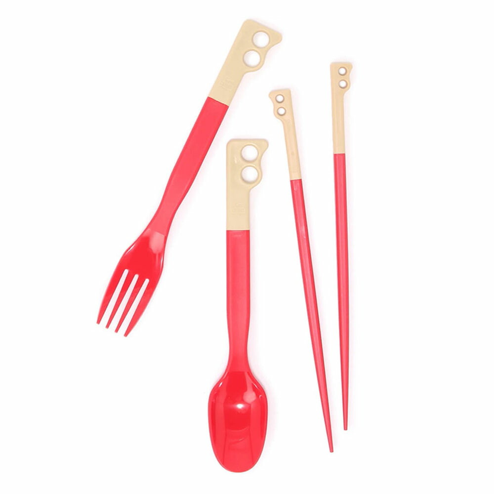 チャムス CHUMS キャンパーカトラリーセット 3点セット 箸 スプーン フォーク アウトドア キャンプ キャンプ用品 Camper Cutlery Set CH62-1734