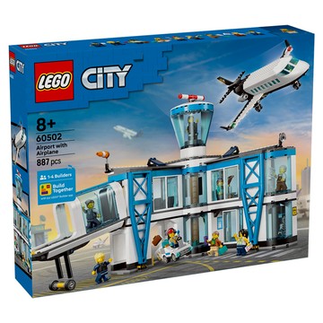 LEGO 城市系列 機場與飛機 Airport with Airplane 60502  混和顏色  1個