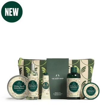 【THE BODY SHOP】AYR花漾白茶典藏原裝禮盒