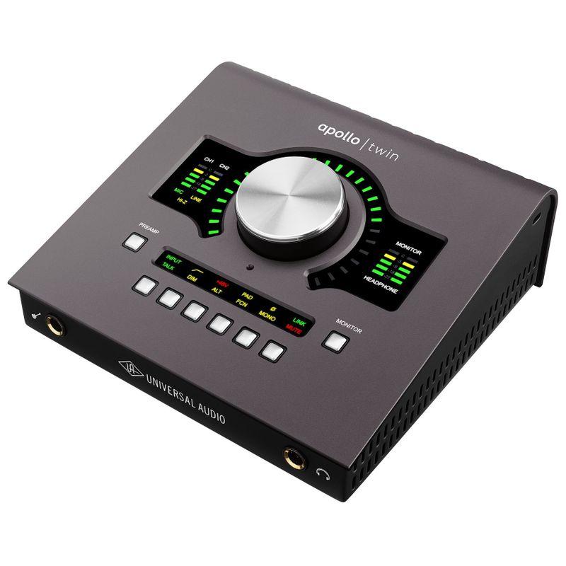 Universal Audio Apollo Twin MKII DUO アナログ2イン 6アウト Thunderbolt対応オーディオイン