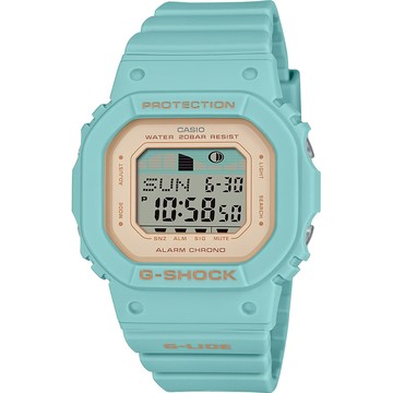 CASIO 卡西歐 G-SHOCK ITZY 禮志配戴款 G-LIDE 衝浪潮汐女錶手錶 GLX-S5600-3