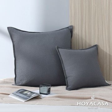 抱住好心情🤗【HOYACASA 禾雅寢具】純棉華夫格針織抱枕套｜抱枕芯｜HYGGE STYLE｜快速出貨