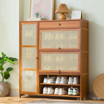 居傢優品免運鞋櫃鞋架子防塵收納櫃子傢用室內簡易門口進門收納神器大容量多層廚房置物架櫥櫃置物櫃儲物架