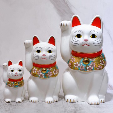 【幸福櫻喵】日本藥師櫻花招財貓