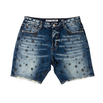 BILLIONAIRE BOYS CLUB  STARFIELD JEAN SHORT 牛仔短褲