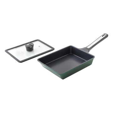 Arnest Bellfina IH 鑽石塗層高導熱玉子燒不沾鍋 (含鍋蓋)  1個  21.5cm