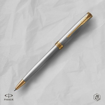 客製化刻字【PARKER 派克】卓爾系列 鋼桿金夾 原子筆（原廠正貨）