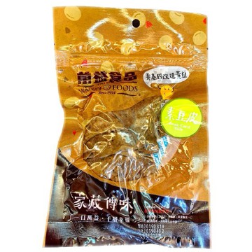 萬益食品 【豆皮(全素)120g】豆干類_須冷藏保存
