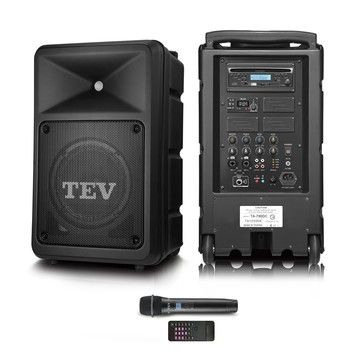 TEV 多功能設計追求高C/P值的最佳選擇 300W藍牙/CD/USB/SD單頻無線擴音機 TA780DC-1