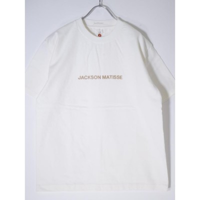 ジャクソンマティスJACKSON MATISSE 2019AWロゴ刺繍ヘビーウェイトTシャツ新品【MTSA67702】