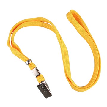 素面識別證帶4號/黃/寬10x長900mm