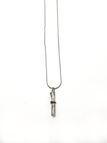 情書卷軸・純銀復古項鍊 | Love Letter Scroll