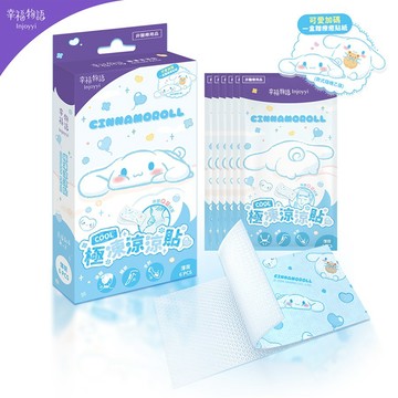 【幸福物語】極凍涼涼貼6入（大耳狗）（6入/盒） 可降溫 可降熱感 舒適溫和