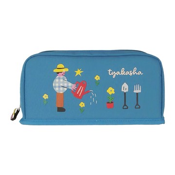 KOKUYO 國譽 TYAKASHA聯名HACOHACO筆袋  藍色  1個