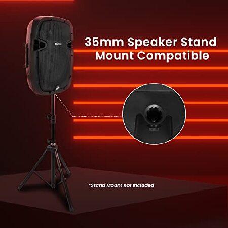 PYLE-PRO Powered Active PA Loudspeaker Bluetooth System 10 Inch Bass Subwoofer Monitor Speaker and Built-in USB for MP3, DJ Party Stereo Amp Sub for