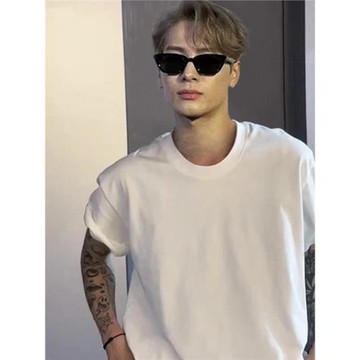 重磅王嘉爾同款內搭潮短袖T恤