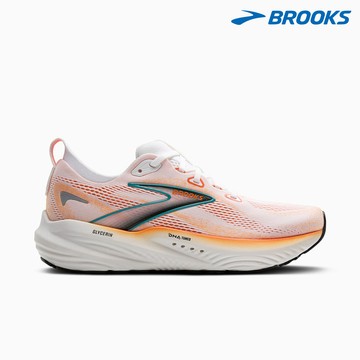 BROOKS GLYCERIN GTS 22 男款慢跑鞋 1104461D186 一般楦(D)/白橘 支撐型緩震