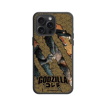 iPhone 15 Pro Max SolidX 黑 - 哥吉拉 Godzilla - 怪獸爪痕