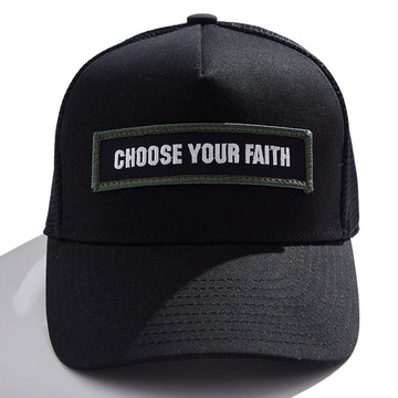 UNDER PEACE 24SS CYF PATCH / MESH CAP 網帽 / 棒球帽 (黑色)