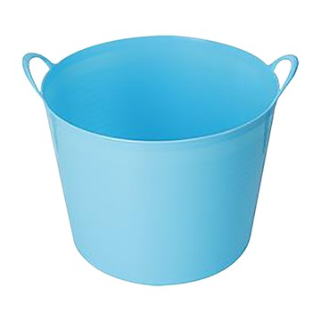 KEYWAY中雙耳彈性收納籃/PR65/14.5L/藍